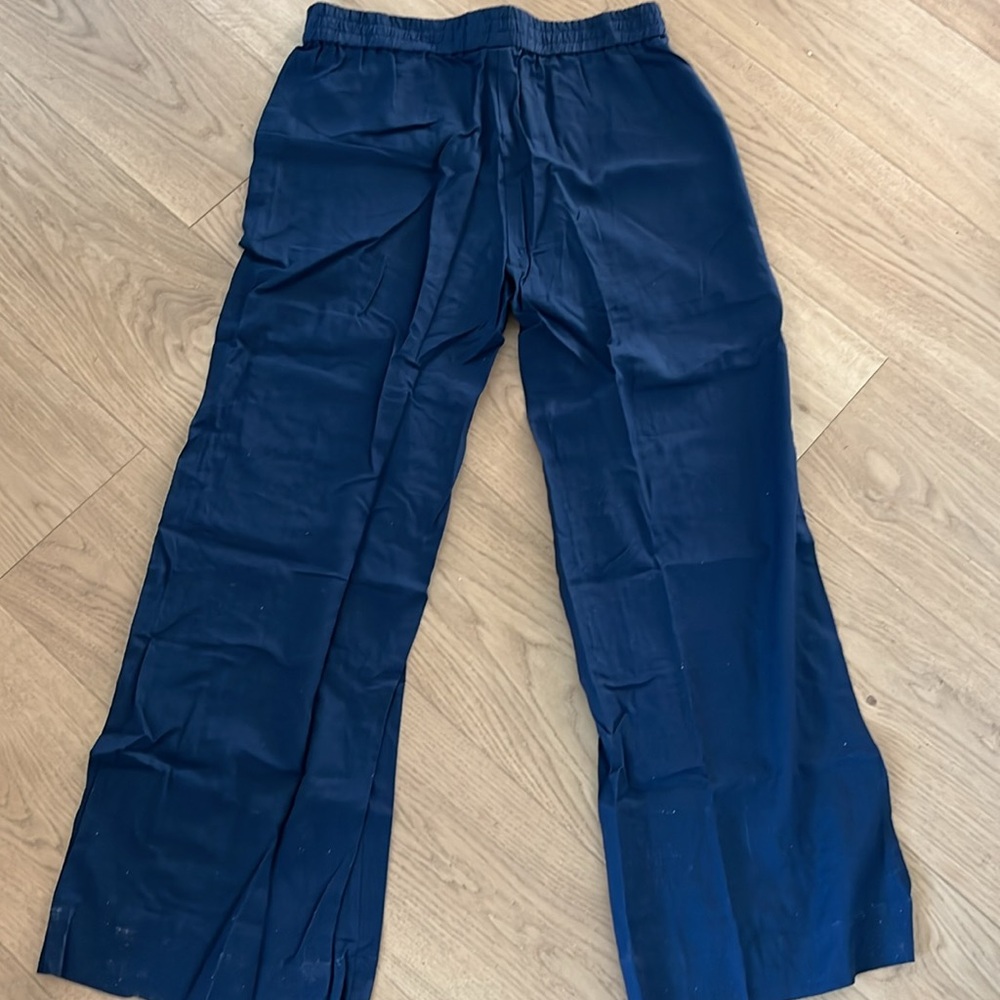 Andie Navy Wide Leg Pants